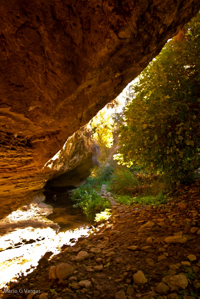 Cuevas Roman, rio arriba. Noviembre 2013